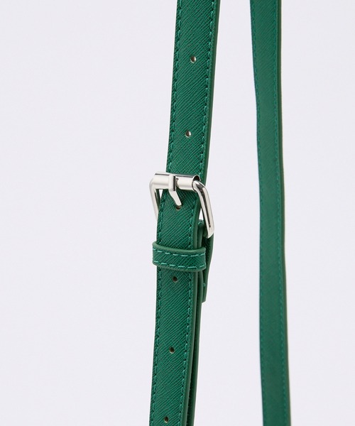CLEL(クレイル)の「【CLEL】2way Square Shoulder Bag / 2way スクエアショルダーバッグ(ショルダーバッグ・メンズ・グレー/グリーン/ブラック・FREE)」の11枚目の写真