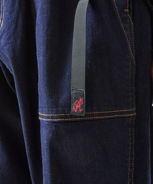 Gramicci(グラミチ)の「GRAMICCI グラミチ / STRETCH DENIM NN-PANT TIGHT CROPPED ストレッチデニムクロップドパンツ テーパード / GMP6-SJP011(デニムパンツ・メンズ・ワンウォッシュ/インディゴブルー/ダークインディゴブルー・X-LARGE/LARGE/MEDIUM/SMALL)」の8枚目の写真