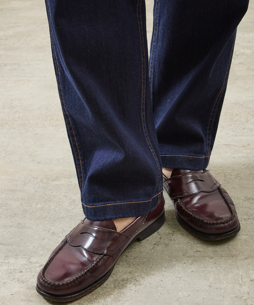 Gramicci(グラミチ)の「GRAMICCI グラミチ / STRETCH DENIM NN-PANT TIGHT CROPPED ストレッチデニムクロップドパンツ テーパード / GMP6-SJP011(デニムパンツ・メンズ・ワンウォッシュ/インディゴブルー/ダークインディゴブルー・X-LARGE/LARGE/MEDIUM/SMALL)」の16枚目の写真