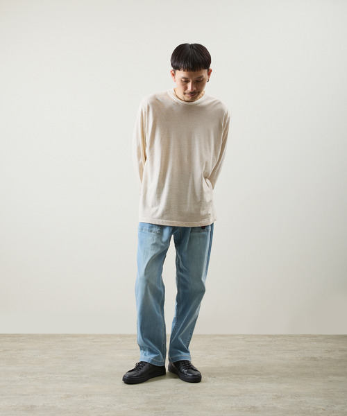 Gramicci(グラミチ)の「GRAMICCI グラミチ / STRETCH DENIM NN-PANT TIGHT CROPPED ストレッチデニムクロップドパンツ テーパード / GMP6-SJP011(デニムパンツ・メンズ・ワンウォッシュ/インディゴブルー/ダークインディゴブルー・X-LARGE/LARGE/MEDIUM/SMALL)」の18枚目の写真
