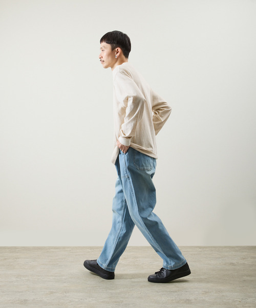 Gramicci(グラミチ)の「GRAMICCI グラミチ / STRETCH DENIM NN-PANT TIGHT CROPPED ストレッチデニムクロップドパンツ テーパード / GMP6-SJP011(デニムパンツ・メンズ・ワンウォッシュ/インディゴブルー/ダークインディゴブルー・X-LARGE/LARGE/MEDIUM/SMALL)」の19枚目の写真