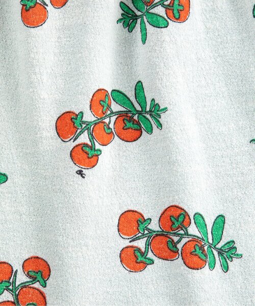 BOBO CHOSES（ボボショーズ）の「総柄Juicy Tomatoesワンピース【キッズ】（ワンピース・キッズ・スカイブルー・110/100/120/130）」の5枚目の写真