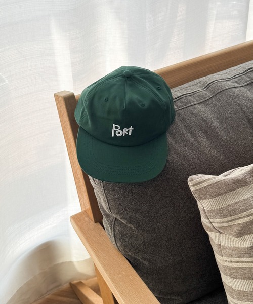 CANAL JEAN(キャナルジーン)の「Lakey Park PORT CAP(キャップ・レディース・グリーン・ONE SIZE)」の2枚目の写真