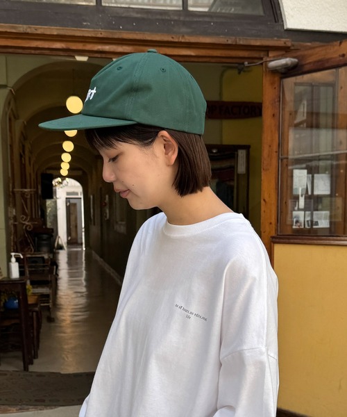 CANAL JEAN(キャナルジーン)の「Lakey Park PORT CAP(キャップ・レディース・グリーン・ONE SIZE)」の3枚目の写真