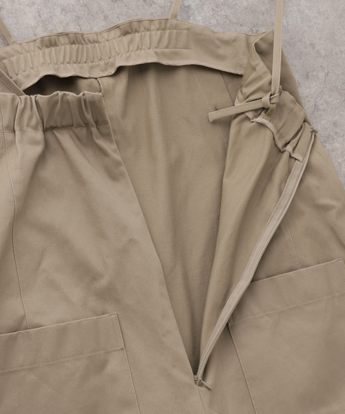 IENA LA BOUCLE(イエナラブークル)の「IENA LA BOUCLE コットンギャバジンベアオールインワン(サロペット/オーバーオール・レディース・ナチュラル・36/38)」の16枚目の写真