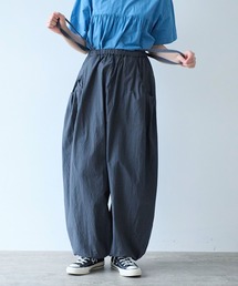 bulle de savon | 40/-強撚ダンプ ギャザーパンツ(その他パンツ)