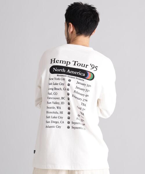 MANASTASH(マナスタッシュ)の「MANASTASH/マナスタッシュ/HEMP TOUR L/S TEE(Tシャツ/カットソー・メンズ・ブラック/ラベンダー/ホワイト・L/XL/M/S)」の10枚目の写真