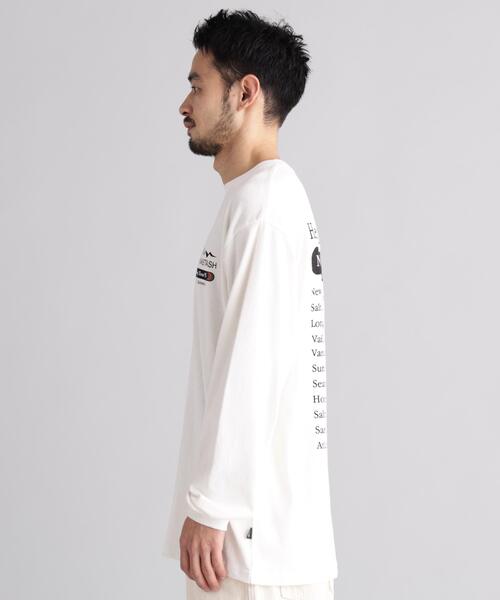 MANASTASH(マナスタッシュ)の「MANASTASH/マナスタッシュ/HEMP TOUR L/S TEE(Tシャツ/カットソー・メンズ・ブラック/ラベンダー/ホワイト・L/XL/M/S)」の14枚目の写真