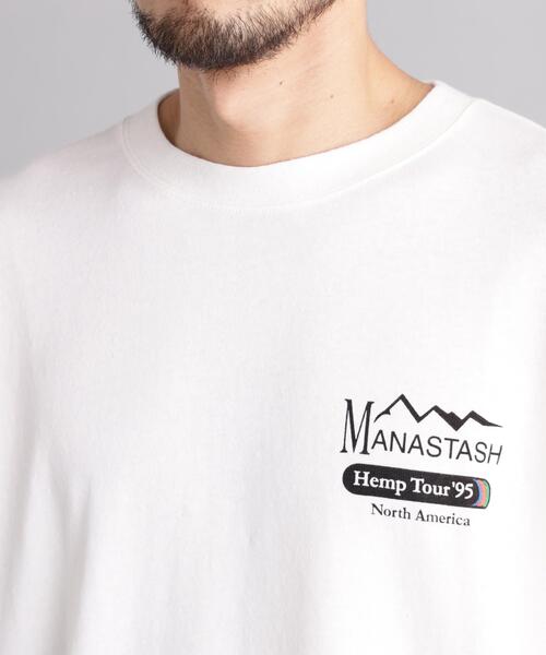 MANASTASH(マナスタッシュ)の「MANASTASH/マナスタッシュ/HEMP TOUR L/S TEE(Tシャツ/カットソー・メンズ・ブラック/ラベンダー/ホワイト・L/XL/M/S)」の16枚目の写真