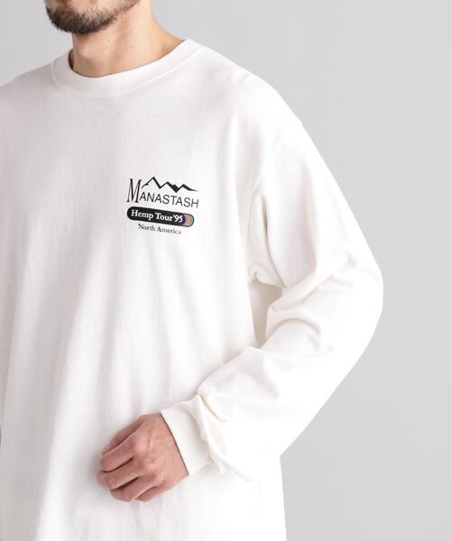 MANASTASH(マナスタッシュ)の「MANASTASH/マナスタッシュ/HEMP TOUR L/S TEE(Tシャツ/カットソー・メンズ・ブラック/ラベンダー/ホワイト・L/XL/M/S)」の17枚目の写真