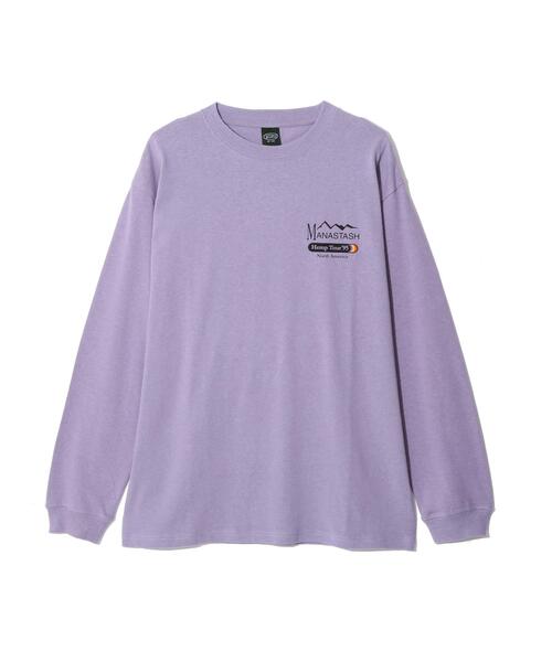 MANASTASH(マナスタッシュ)の「MANASTASH/マナスタッシュ/HEMP TOUR L/S TEE(Tシャツ/カットソー・メンズ・ブラック/ラベンダー/ホワイト・L/XL/M/S)」の20枚目の写真