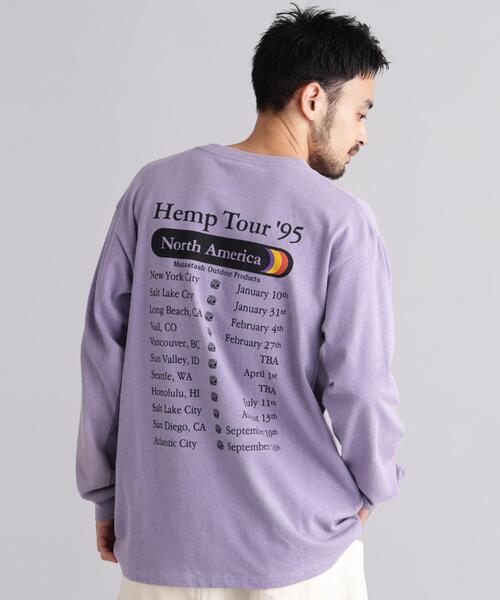 MANASTASH(マナスタッシュ)の「MANASTASH/マナスタッシュ/HEMP TOUR L/S TEE(Tシャツ/カットソー・メンズ・ブラック/ラベンダー/ホワイト・L/XL/M/S)」の21枚目の写真