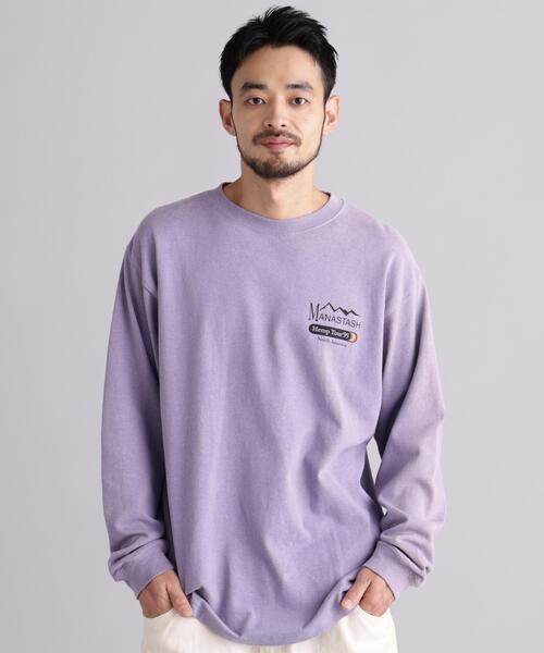 MANASTASH(マナスタッシュ)の「MANASTASH/マナスタッシュ/HEMP TOUR L/S TEE(Tシャツ/カットソー・メンズ・ブラック/ラベンダー/ホワイト・L/XL/M/S)」の22枚目の写真