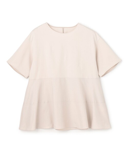 UNFILO(アンフィーロ)の「【VERY掲載】BEAUTY FORM-T コンビティアード Tシャツ(Tシャツ/カットソー・レディース・ブラック系/ベージュ系/ピンク系/ブラック系1/ホワイト系・X-LARGE/XX-LARGE)」の19枚目の写真