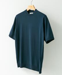 LIFE STYLE TAILOR ハイゲージクルーネック半袖ニット