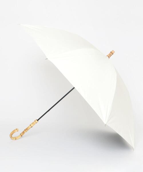URBAN RESEARCH（アーバンリサーチ）の「晴雨兼用バンブーアンブレラ（長傘・レディース・ブラック/ライトブルー/ホワイト・-）」の6枚目の写真