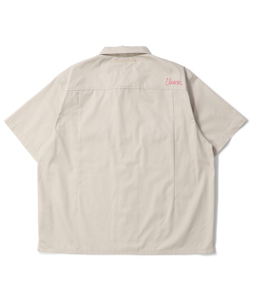 UNION(UNION TOKYO)(ユニオン)の「UNION TOKYO HICKS SS SHIRT ユニオントーキョー シャツ(シャツ/ブラウス・メンズ・ベージュ/グレー・XL/L/M/S)」の11枚目の写真