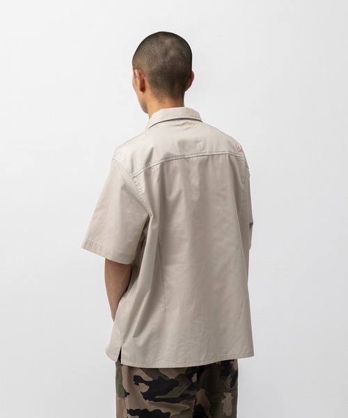 UNION(UNION TOKYO)(ユニオン)の「UNION TOKYO HICKS SS SHIRT ユニオントーキョー シャツ(シャツ/ブラウス・メンズ・ベージュ/グレー・XL/L/M/S)」の5枚目の写真