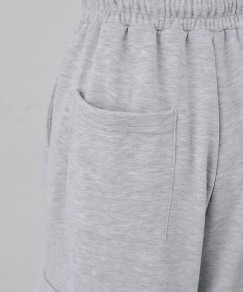 continuer de NICE CLAUP（コンティニューデナイスクラップ）の「スウェットリボンカーゴパンツ（その他パンツ・レディース・トップグレー/オフホワイト/ブラック・FREE）」の13枚目の写真