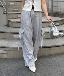 continuer de NICE CLAUP | スウェットリボンカーゴパンツ(その他パンツ)