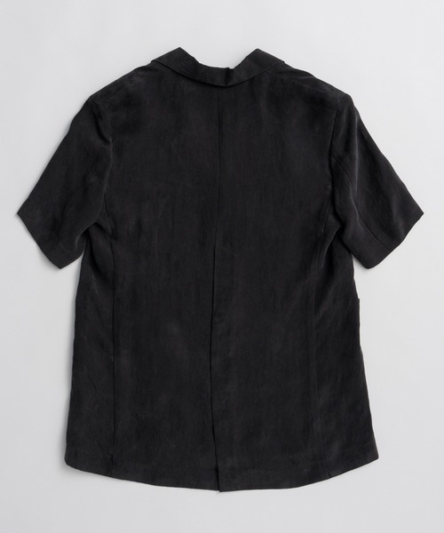 PRANK PROJECT(プランクプロジェクト)の「【2026Summer Pre-Order】フィブリルハーフスリーブジャケット / Fibril Half-Sleeve Jacket(テーラードジャケット・レディース・ブラウン/ブラック・FREE)」の18枚目の写真