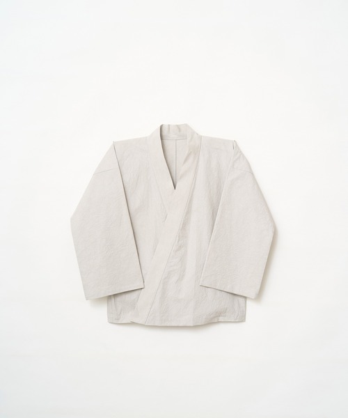 和ROBE（ワローブ）の「2026春　和ROBE / WA Y SHIRT（シャツ/ブラウス・メンズ・ホワイト系/ブラック/オリーブ系/ブルー・2/3）」の2枚目の写真