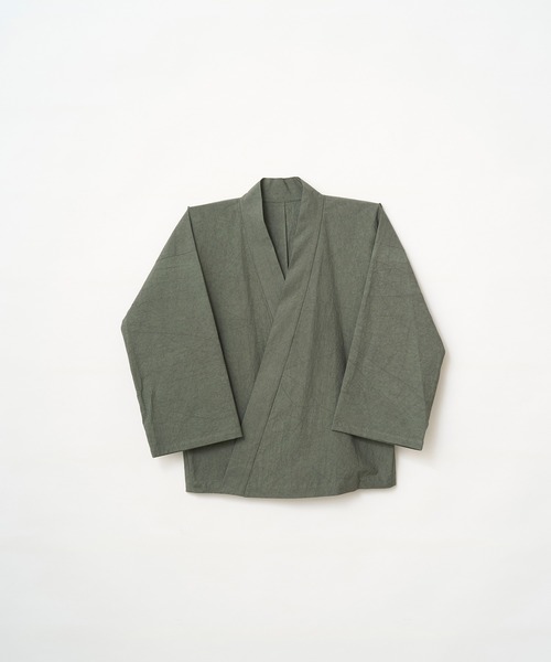 和ROBE（ワローブ）の「2026春　和ROBE / WA Y SHIRT（シャツ/ブラウス・メンズ・ホワイト系/ブラック/オリーブ系/ブルー・2/3）」の3枚目の写真