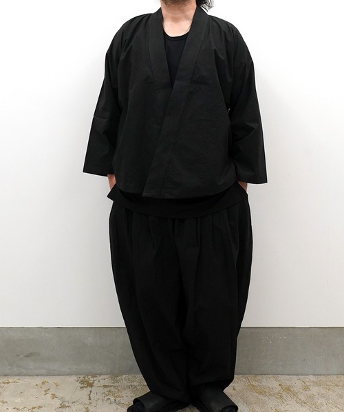 和ROBE（ワローブ）の「2026春　和ROBE / WA Y SHIRT（シャツ/ブラウス・メンズ・ホワイト系/ブラック/オリーブ系/ブルー・2/3）」の11枚目の写真