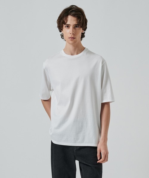 markaware(マーカウェア)の「【MARKAWARE/マーカウェア】COMFORT FIT Tee(Tシャツ/カットソー・メンズ・ブラック/ブルー/ホワイト・2/1)」の1枚目の写真