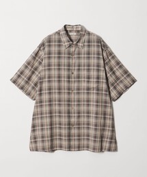 セール】＜Steven Alan＞ マドラスチェック シングルニードル シャツ