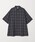 Steven Alan�i�X�e�B�[�u���A�����j�́u��Steven Alan�� �}�h���X�`�F�b�N ���M�����[�J���[ �V���[�g�X���[�u �V���c BOX�i�V���c/�u���E�X�j�v�b���C�����u���[
