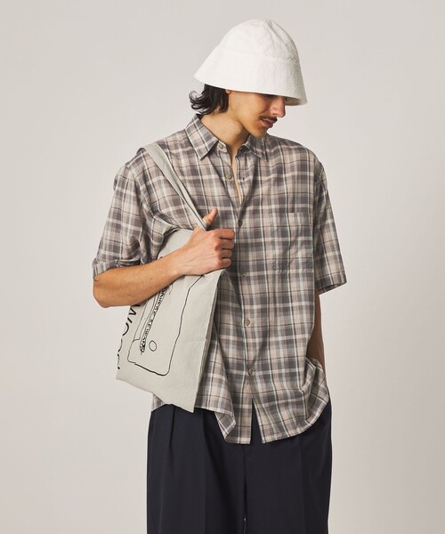 Steven Alan(スティーブンアラン)の「<Steven Alan> マドラスチェック レギュラーカラー ショートスリーブ シャツ BOX(シャツ/ブラウス・メンズ・ロイヤルブルー/ベージュ・XL/L/M/S)」の21枚目の写真