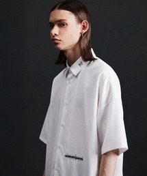 SHAREEF（シャリーフ）の「"CANDLE" emb. S/S BIG SHIRTS（シャツ/ブラウス）」