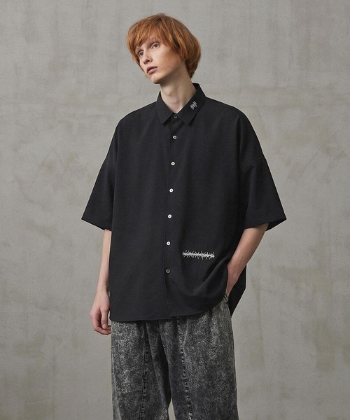 トップス SHAREEF PAINT PT BIG SHIRTS SHAREEF（シャリーフ）の「PAINT PT BIG SHIRTS（シャツ/ブラウス