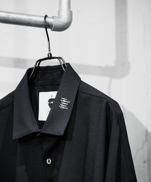 SHAREEF(シャリーフ)の「"CANDLE" emb. S/S BIG SHIRTS(シャツ/ブラウス・メンズ・ブラック/ホワイト・1/2/3)」の7枚目の写真