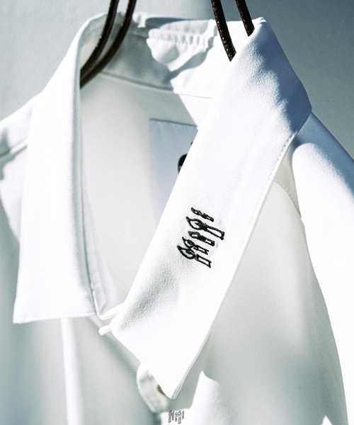 SHAREEF(シャリーフ)の「"CANDLE" emb. S/S BIG SHIRTS(シャツ/ブラウス・メンズ・ブラック/ホワイト・1/2/3)」の10枚目の写真