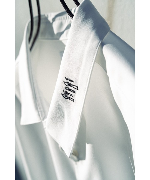 SHAREEF(シャリーフ)の「"CANDLE" emb. S/S BIG SHIRTS(シャツ/ブラウス・メンズ・ブラック/ホワイト・1/2/3)」の11枚目の写真