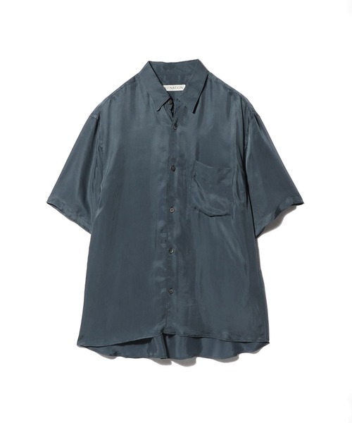 ESTNATION(エストネーション)の「ESTNATION / キュプラ ショートスリーブシャツ(シャツ/ブラウス・メンズ・カーキ/ブルー・LARGE/MEDIUM)」の17枚目の写真
