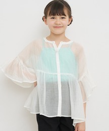 coca(coca) | 【WEB限定セール】キッズ 親子お揃い シアークレープブラウス(シャツ/ブラウス)