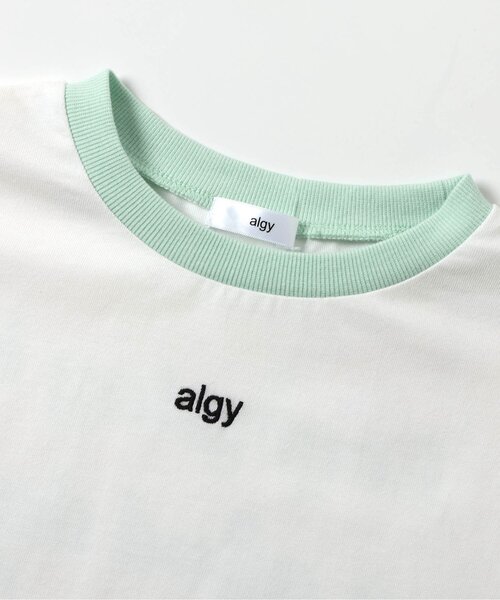 algy(アルジー)の「アソートカラバリ半袖Tシャツ(Tシャツ/カットソー・キッズ・ミント/ネイビー/ピンク/ブラック・120/130/140/150/160)」の19枚目の写真