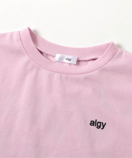 algy(アルジー)の「アソートカラバリ半袖Tシャツ(Tシャツ/カットソー・キッズ・ミント/ネイビー/ピンク/ブラック・120/130/140/150/160)」の15枚目の写真