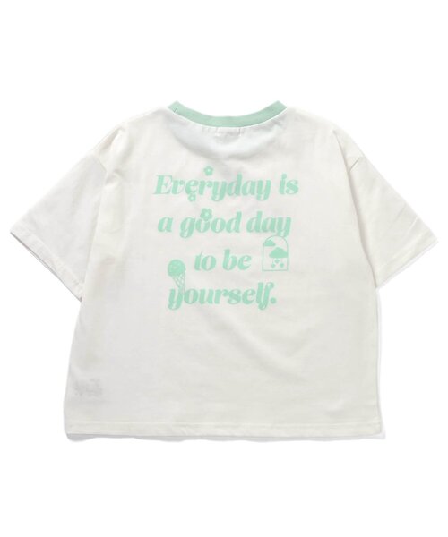 algy(アルジー)の「アソートカラバリ半袖Tシャツ(Tシャツ/カットソー・キッズ・ミント/ネイビー/ピンク/ブラック・120/130/140/150/160)」の12枚目の写真