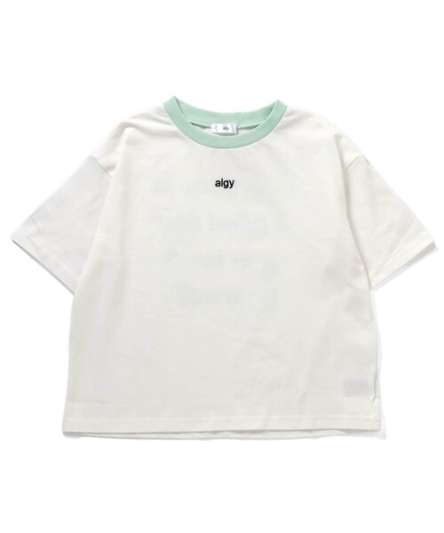 algy(アルジー)の「アソートカラバリ半袖Tシャツ(Tシャツ/カットソー・キッズ・ミント/ネイビー/ピンク/ブラック・120/130/140/150/160)」の8枚目の写真
