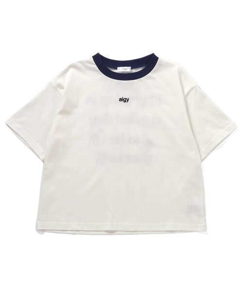 algy(アルジー)の「アソートカラバリ半袖Tシャツ(Tシャツ/カットソー・キッズ・ミント/ネイビー/ピンク/ブラック・120/130/140/150/160)」の7枚目の写真