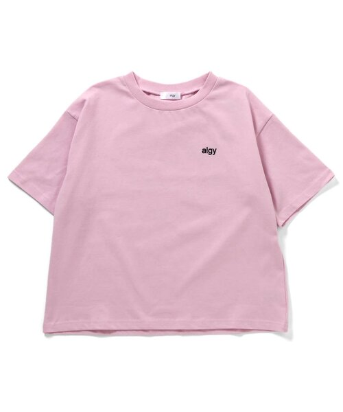 algy(アルジー)の「アソートカラバリ半袖Tシャツ(Tシャツ/カットソー・キッズ・ミント/ネイビー/ピンク/ブラック・120/130/140/150/160)」の6枚目の写真