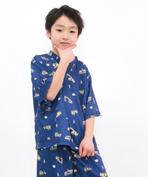 KYOETSU（キョウエツ）の「リラックススタイルを楽しむ 男の子 プルオーバータイプ Tシャツ甚平（Tシャツ/カットソー）」