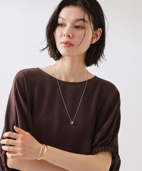 THE SHOP TK (ザ ショップ ティーケー )の「ロンデルネックレス(ネックレス・レディース・シルバー/ゴールド・00)」の8枚目の写真