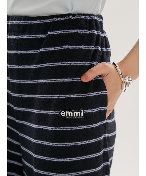 emmi(エミ)の「emmiロゴパイルイージーパンツ【セットアップ対応】(その他パンツ・レディース・グレー/ネイビー/バーガンディー・1/0)」の17枚目の写真
