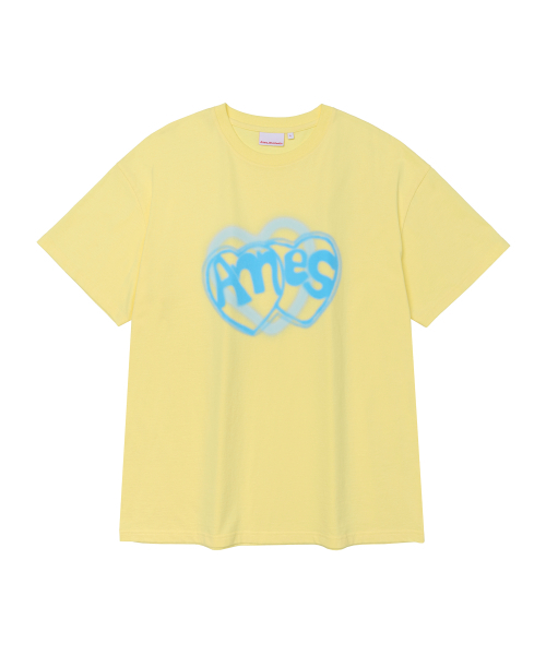 AMESWORLDWIDE(アメスワールドワイド)の「HEART SPRAY TEE YELLOW(Tシャツ/カットソー・レディース・その他・SMALL/MEDIUM/LARGE)」の13枚目の写真