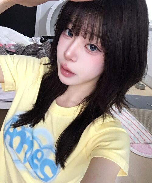 AMESWORLDWIDE(アメスワールドワイド)の「HEART SPRAY TEE YELLOW(Tシャツ/カットソー・レディース・その他・SMALL/MEDIUM/LARGE)」の17枚目の写真